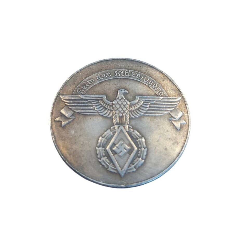 3cm Çap Ww2 Öncesi ve Esnası Üçüncü Reich Dönemi Gençlik Teşkilatı Madalyon