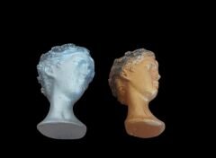 13.5 cm Yükseklik 7cm Ağız Çapı 2 Adet Helen Saksı