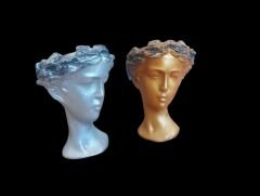 13.5 cm Yükseklik 7cm Ağız Çapı 2 Adet Helen Saksı