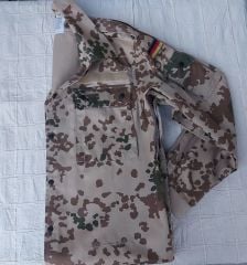 Alman Ordusu Deniz Piyade Kamuflaj Ceket Unisex (M Beden)