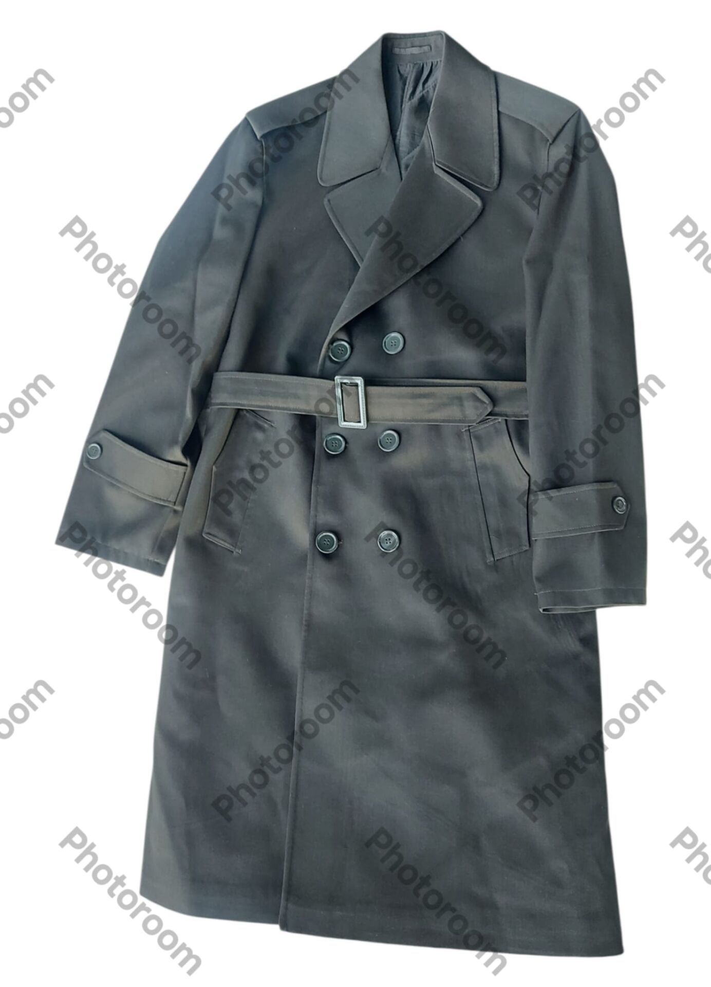 Kara Kuvvetleri Komutanlığı  Pardesü Haki Renk (Trençkot) Sıfır Ürün  (45B-S Beden)