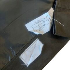 Kara Kuvvetleri Komutanlığı  Pardesü Haki Renk (Trençkot) Sıfır Ürün  (45B-S Beden)