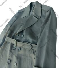 Kara Kuvvetleri Komutanlığı  Pardesü Haki Renk (Trençkot) Sıfır Ürün  (45B-S Beden)