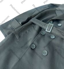 Kara Kuvvetleri Komutanlığı  Pardesü Haki Renk (Trençkot) Sıfır Ürün  (45B-S Beden)