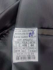 Genel Kurmay Başkanı Harici Ceket (52E-L Beden)