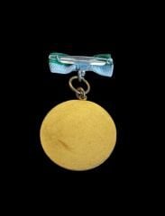 3.5 cm. Çap 1983 Alman Atıcılık Madalyası (Şerit Kurdele Askı Aparatlı)