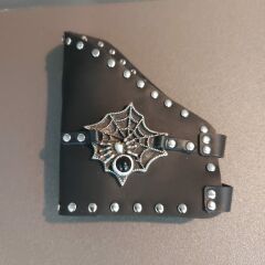 Hakiki Deri-Paslanmaz Metal Bileklik Modeli