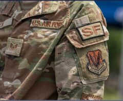 8.5 x 4.5 cm. Amerikan Ordusu Özel Harekat Birlikleri Peç