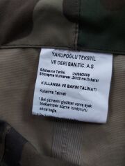 Askeri Bel Çizmesi Kamuflaj Model-1 (40-47 Numara) Sıfır Ürün