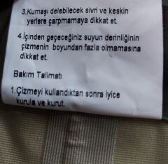 Askeri Bel Çizmesi Kamuflaj Model-1 (40-47 Numara) Sıfır Ürün