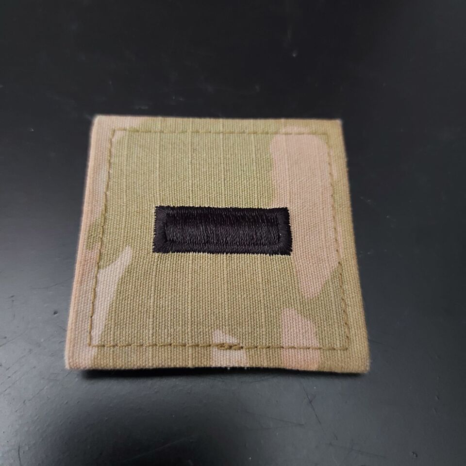 5x5 cm. US First Lieutenant (Üsteğmen) Minyatür Rütbe