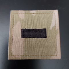 5x5 cm. US First Lieutenant (Üsteğmen) Minyatür Rütbe
