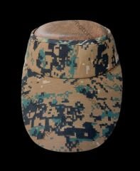 Dijital Kamuflaj Vizör Şapka (Güneşlik) Ayarlanabilir