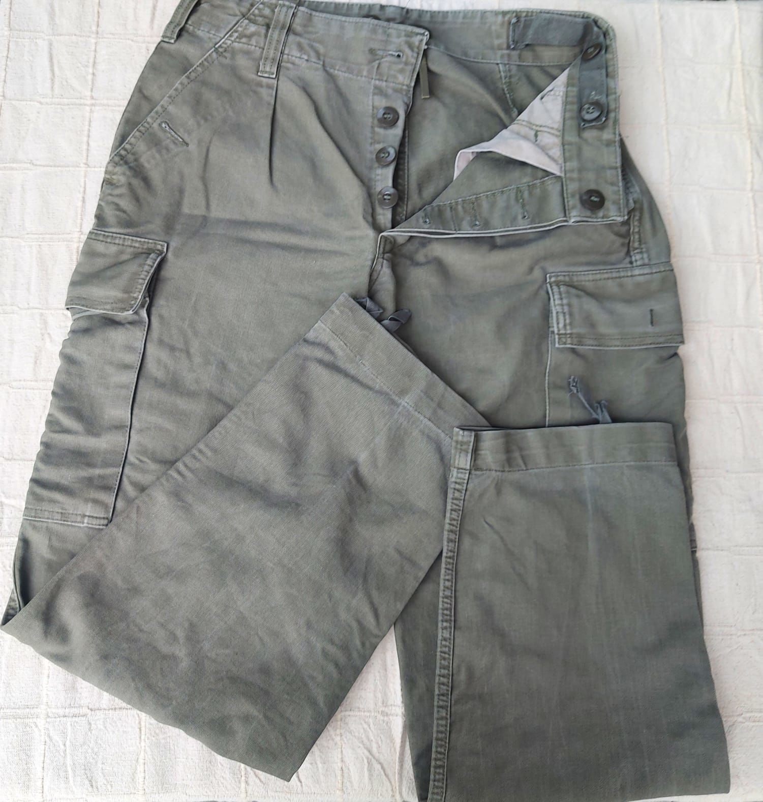 Alman Ordusu Haki Pantalon Unisex (S Beden)