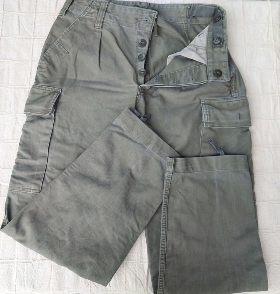 Alman Ordusu Haki Pantalon Unisex (S Beden)
