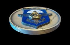 6,5 cm. Çap 17. Paraşüt  Mühendis Alayı Fransa Madalyon (Ağır Metal Malzeme)