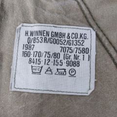 Alman Ordusu Haki Pantalon Unisex (S Beden)