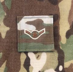 5x5 cm. US Airman Minyatür Rütbe Model-2