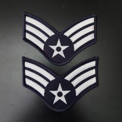 US Senior Airman (Kıdemli Havacı) Rütbe (Çift)