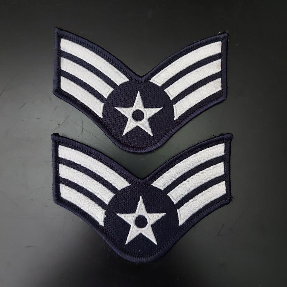 US Senior Airman (Kıdemli Havacı) Rütbe (Çift)