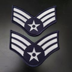 US Senior Airman (Kıdemli Havacı) Rütbe (Çift)