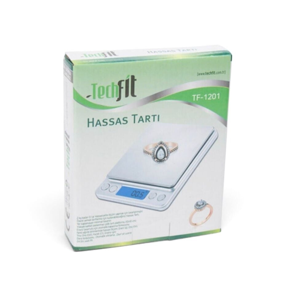 TechFit TF-1201  Dijital Hassas Tartı (Kutusunda-Sıfır Ürün)