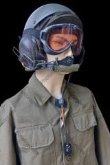 1988 ABD Ordusu DH-132 Muharebe Aracı Mürettebat Tank Kask+Gözlük