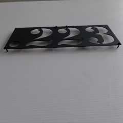 Metal .223 Cephane Mühimmat Kutusu Plaka Motifli Dekoratif Ürün