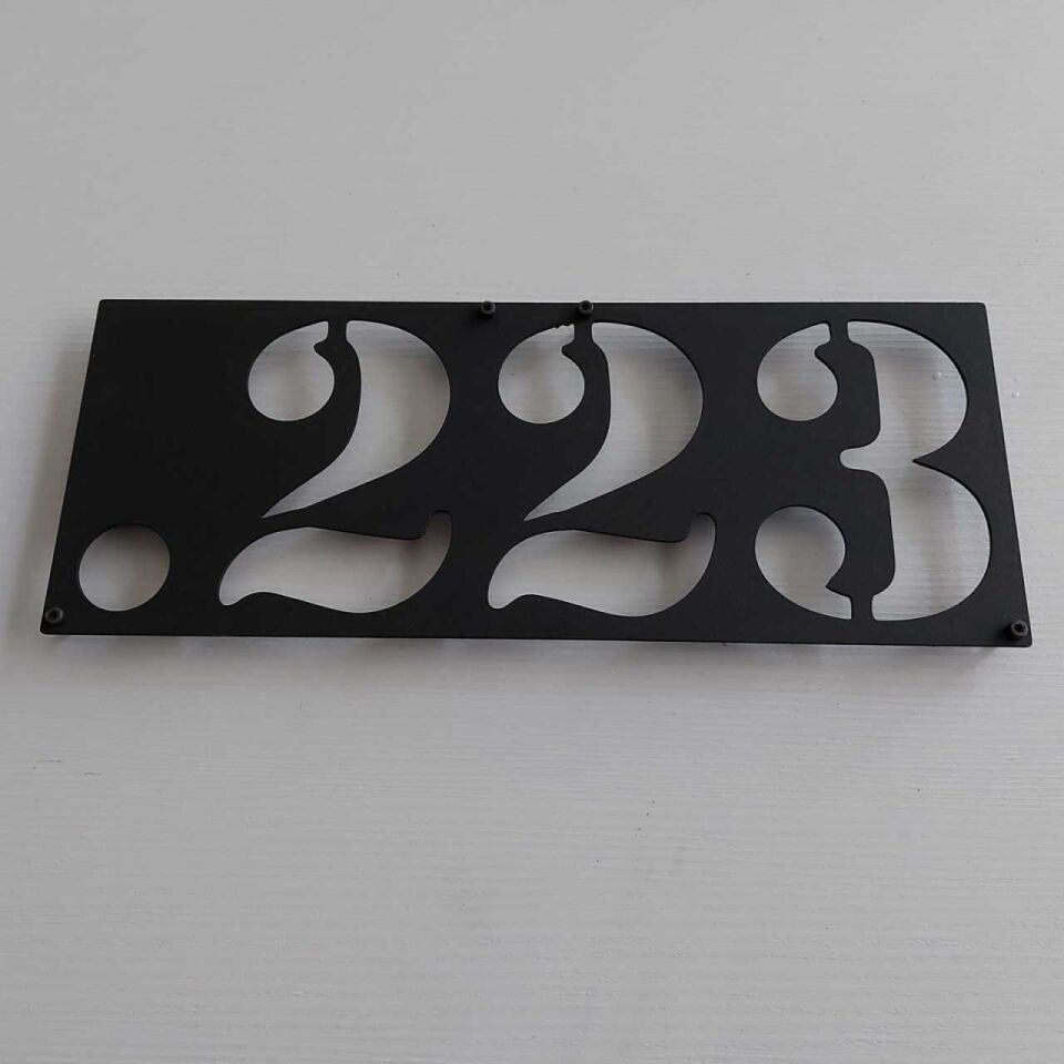 Metal .223 Cephane Mühimmat Kutusu Plaka Motifli Dekoratif Ürün