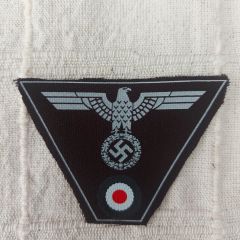 8x6 cm Kahverengi Kumaş Üzerinde Alman Motifler Model-1