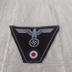 8x6 cm Kahverengi Kumaş Üzerinde Alman Motifler Model-1