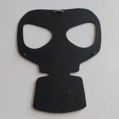 Metal Gaz Maskesi Dekoratif