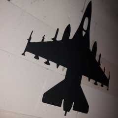 Metal Uçak Dekoratif