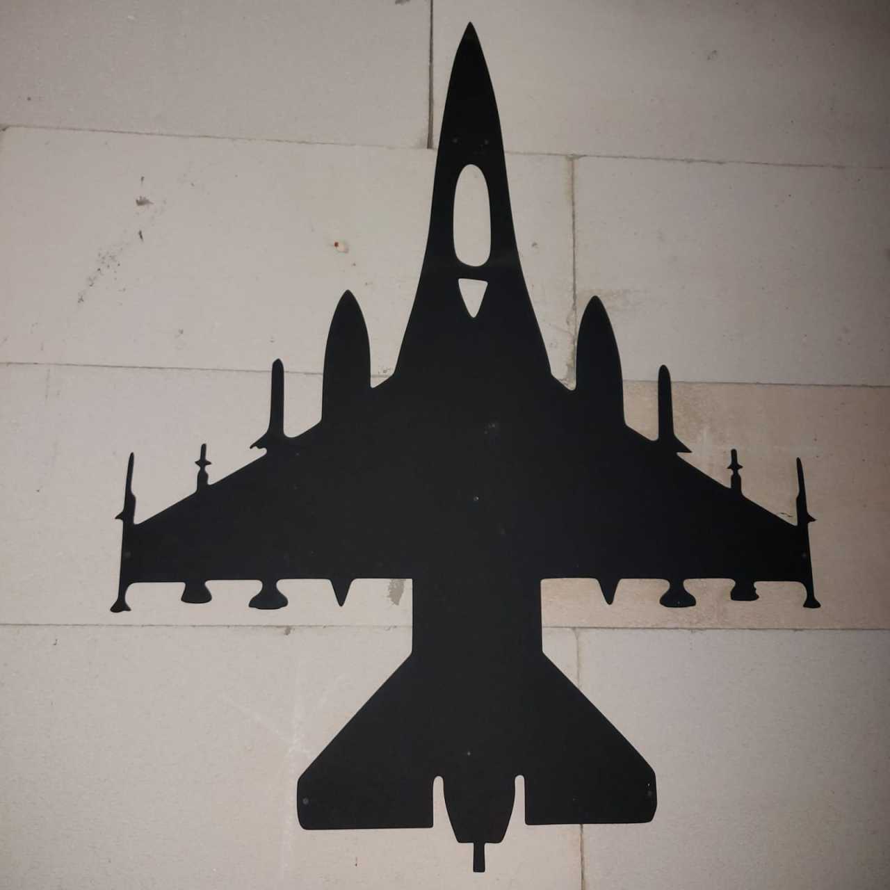 Metal Uçak Dekoratif