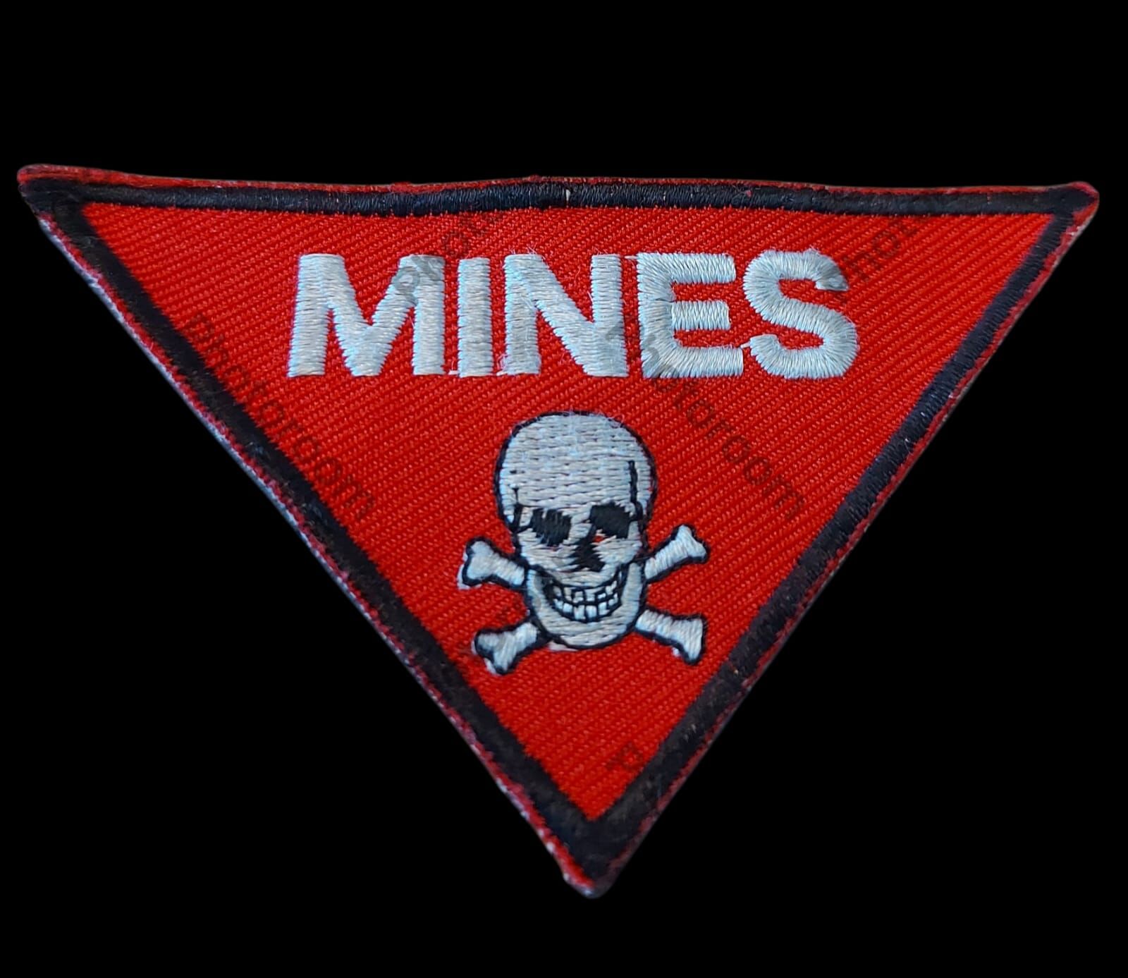 9x7x7 cm. Patch Ukrayna (2022-2024 Chevron Mayın Bombalama Ekipleri)