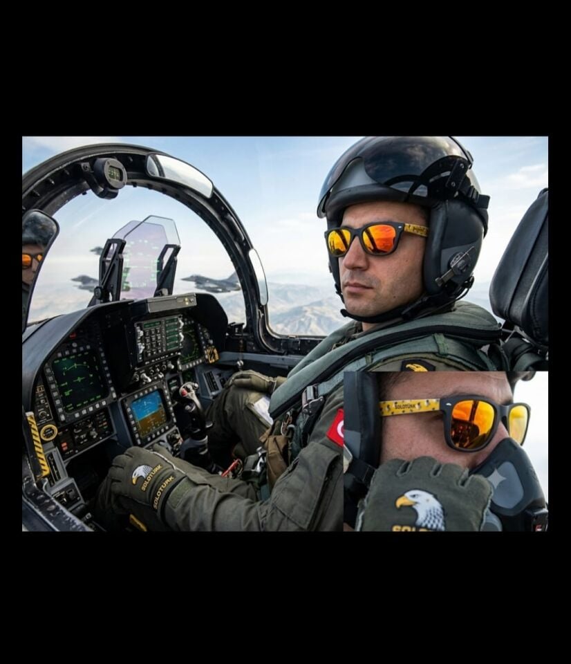 Türk Yıldızları Pilot Güneş Gözlüğü Unisex (Orjınal Ürün)