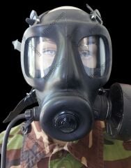 MKE SR10-ST Gaz Maskesi+MKE D12 KBRN Filitre (Su İçme Tertibatlı)