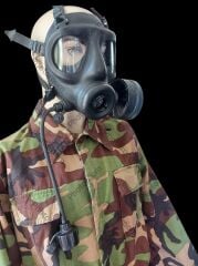 MKE SR10-ST Gaz Maskesi+MKE D12 KBRN Filitre (Su İçme Tertibatlı)