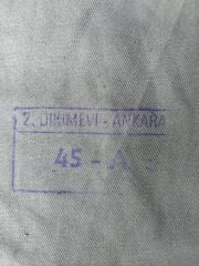 90'lı Yıllar Türk Ordusu Tektif Gömlek Unisex  (45-A/S Beden) Sıfır Ürün