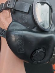 US Military USM 65 MSA 2 E 8 Black Gaz Maskesi Modeli