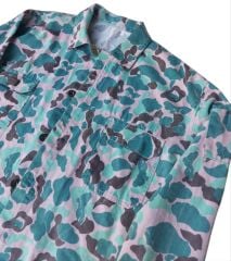 Duck Hunter Desen Kamuflaj Üst Gömlek  Unisex (S Beden)