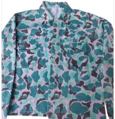 Duck Hunter Desen Kamuflaj Üst Gömlek  Unisex (S Beden)