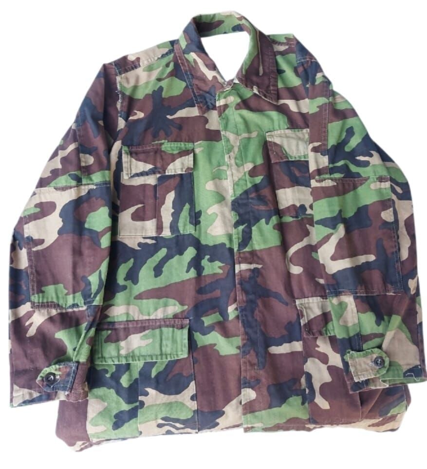 1989 Türk Kara Kuvvetleri Kamuflaj Ceket Unisex (XL Beden) Sıfır Ürün