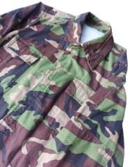 1989 Türk Kara Kuvvetleri Kamuflaj Ceket Unisex (XL Beden) Sıfır Ürün