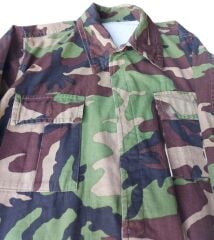 1989 Türk Kara Kuvvetleri Kamuflaj Ceket Unisex (XL Beden) Sıfır Ürün