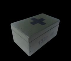 20x11.5x9.5 cm. Ahşap Sıhhiye Kutu