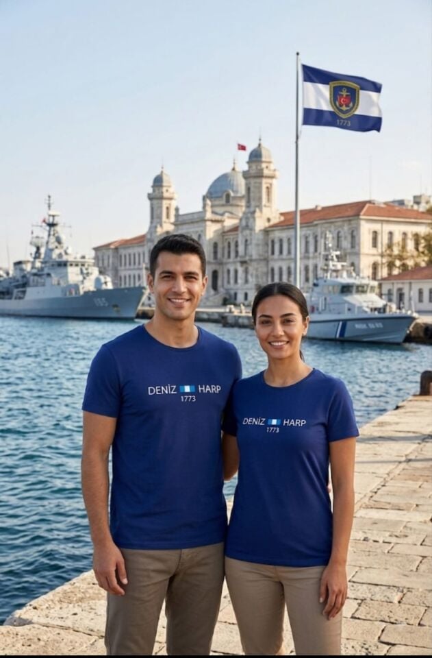 Lacivert Renk DHO Baskılı Fanila Unisex (S-M-L-XL-XXL Beden)