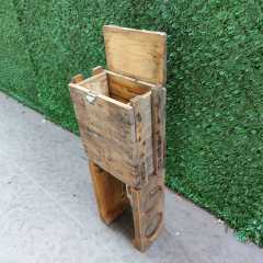 35x20x44 CM. Orjinal Ahşap Mühimmat Sandığı