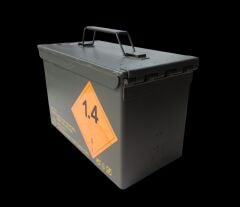 30x15x18 cm. Dekoratif Metal Müh Kutusu-Organizer