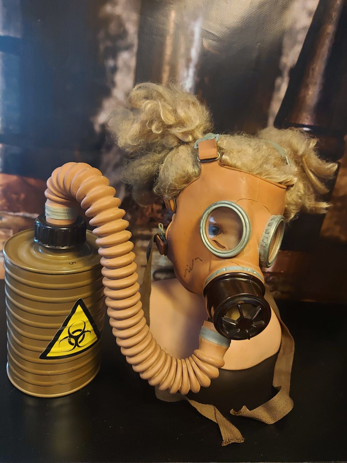 DM-1 Çekya Çocuk Maske+eo16 (Konserve) Filtre+Hortum